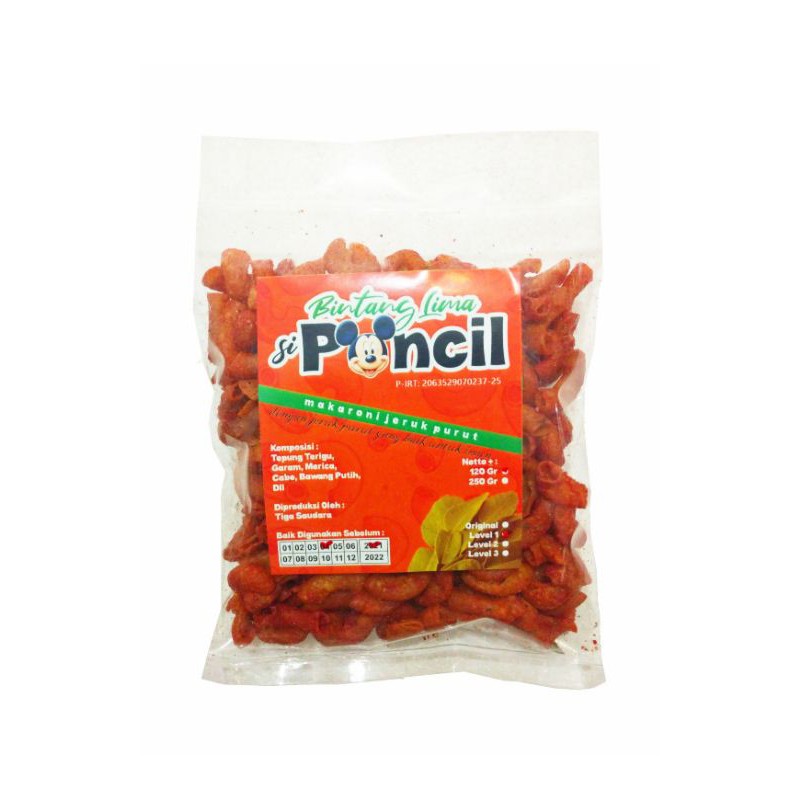 

Makaroni Pedas Jeruk Purut 120gr