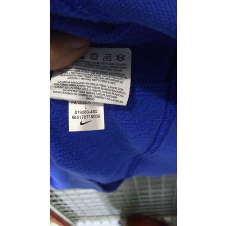 hoodie biru nike