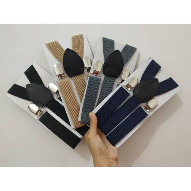 Paket suspender + bow tie + softbox custom