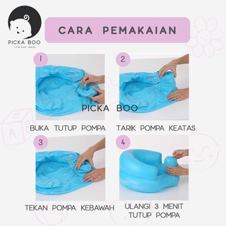 Kursi  Sofa Tiup Tempat Duduk Bayi  Balon  Infant Seat KP01   Kursi  Sofa Tiup Tempat Duduk Bayi  Balon  Infant Seat KP01