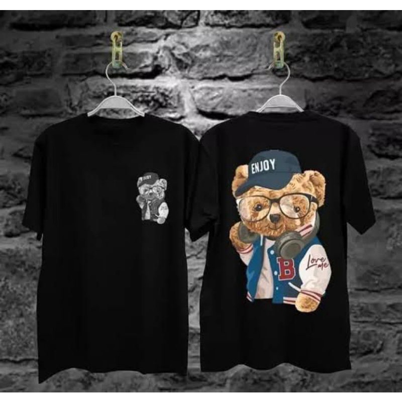 KAOS DISTRO TEDDY BEAR UNISEK TERLARIS