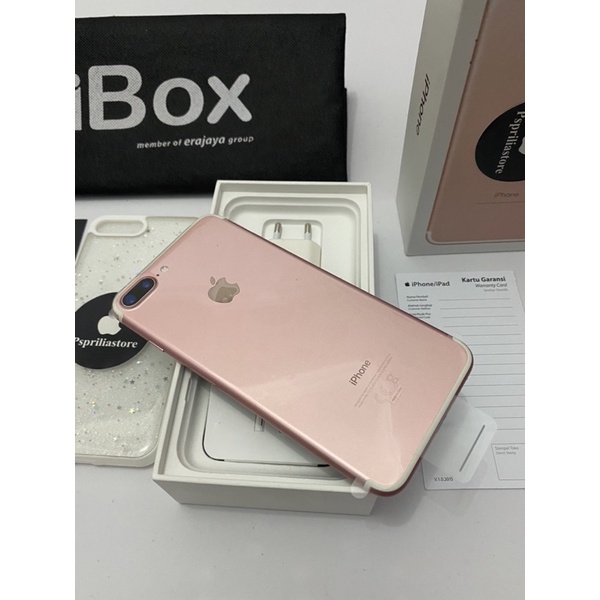 KREDIT HP CICILAN MURAH IPHONE 7 PLUS 256GB 128GB 64GB ORIGINAL - GARANSI RESMI IBOX - LIKE NEW FULLSET-2
