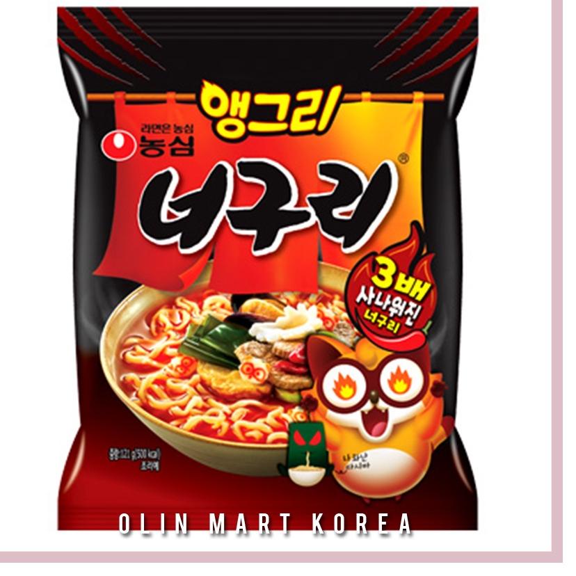 

WOW MURAH ♚ Nongshim Angry Nuguri Ramyun 121g**