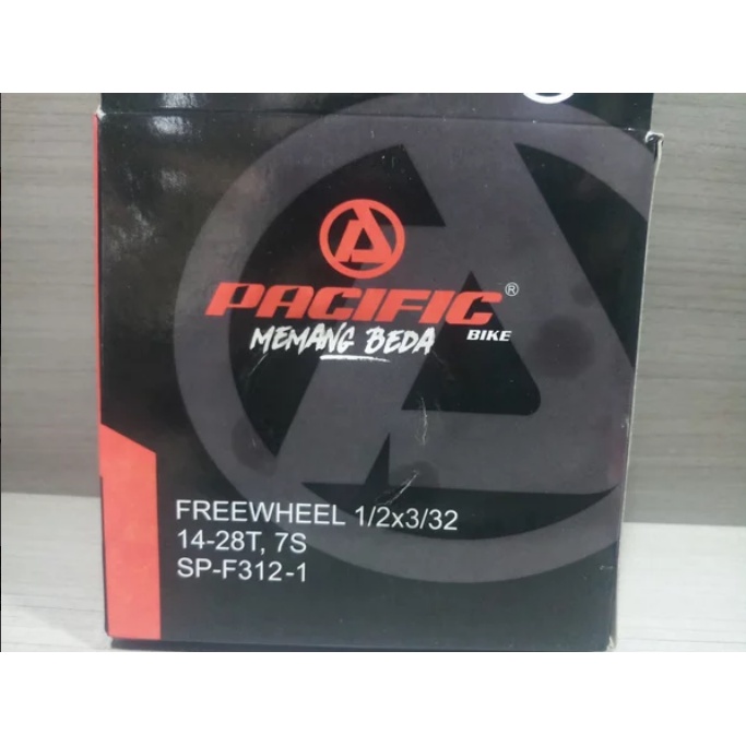 Freewheel Pacific 7 Speed F315 Drat Ulir 14-28T