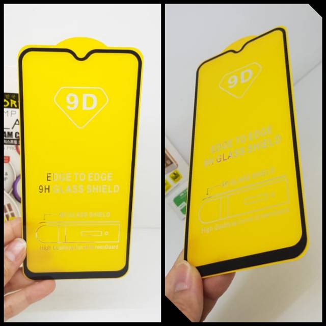 KOREAN Tempered Glass Redmi Note 8 Pro 6.3&quot; FULL SCREEN TG 5D / 9D Xiaomi Redmi Note 8 FULL GLUE