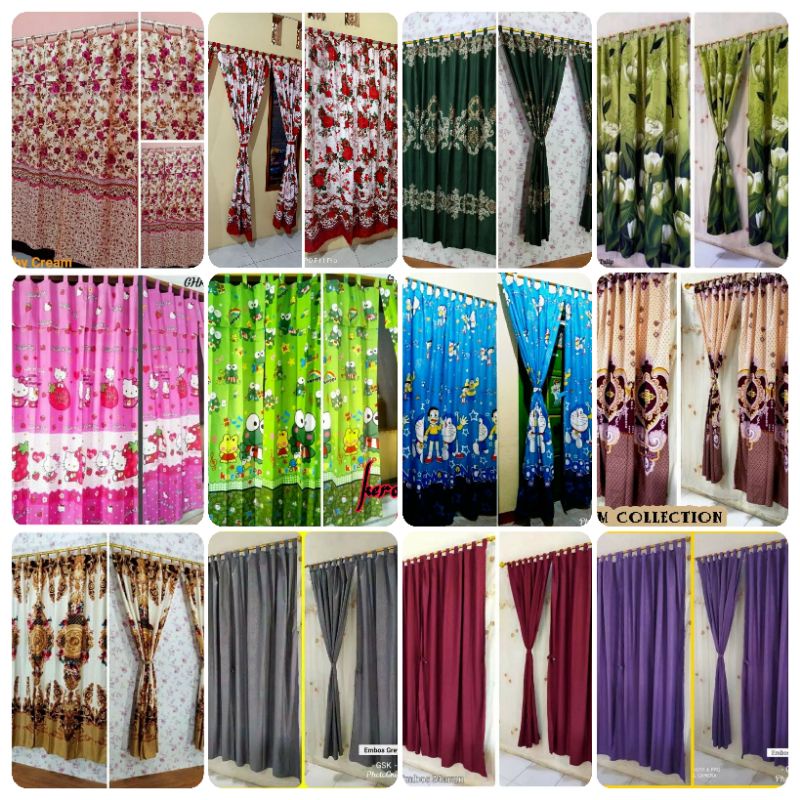 GORDEN 100X200 | GORDEN PINTU UKURAN 100X200 | TIRAI KORDEN HORDENG JENDELA KARAKTER MURAH 100X200 GRATIS ONGKIR BISA COD