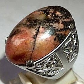 cincin batu giok red Borneo kalimantan