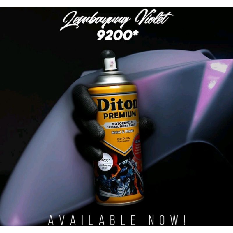 

Diton Premium Lembayung Violet 9200 cat semprot 400 cc