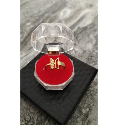 Terbaik.. CINCIN BTS LAPIS EMAS 18KARAT free gift