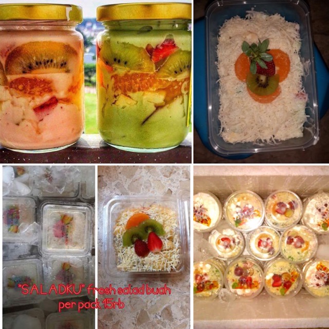 

Salad buah "saladku