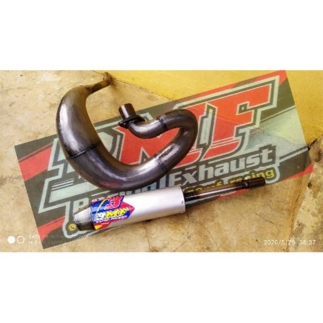 Knalpot Udang Satria 2tak Trail Satria 2tak GTX Satria hiu lumba