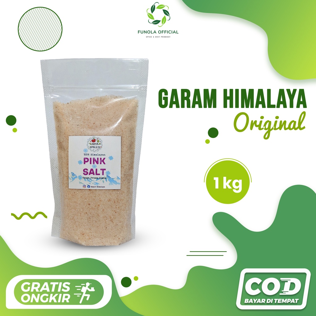 

GARAM HIMALAYA 1KG ASLI GAREM GUNUNG HIMALAYAN PINK SALT 1 KG ORGANIC HIMSALT ORGANIK ORI ORIGINAL PAKET JSR DETOX DETOKS BUMBU DAPUR PENYEDAP RASA PREMIUM SEHAT INGGRIS CHIA SEED PING BUKIT NATURAL SUPER FOOD HERBAL FINE HALUS KASAR MURAH 100 GR 250 500