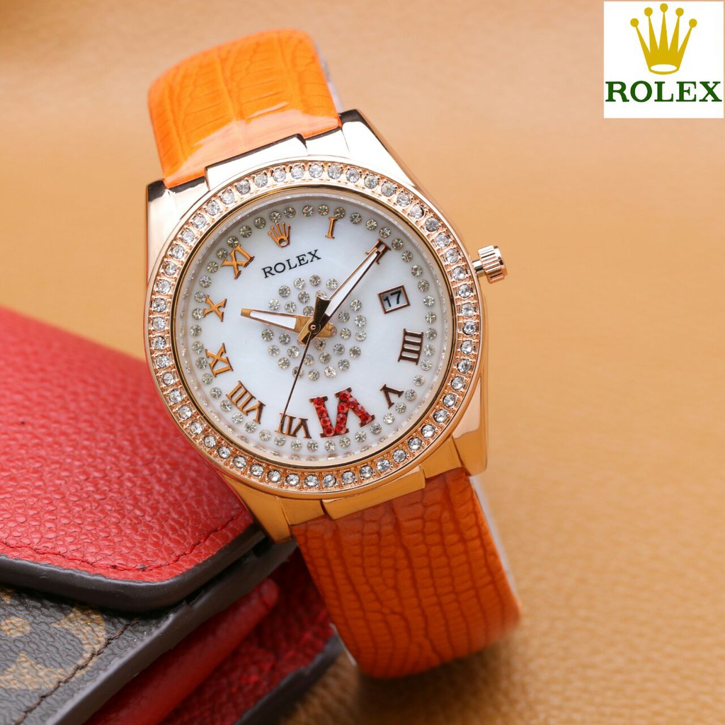 JAM TANGAN WANITA ROLEX M-564 KULIT
