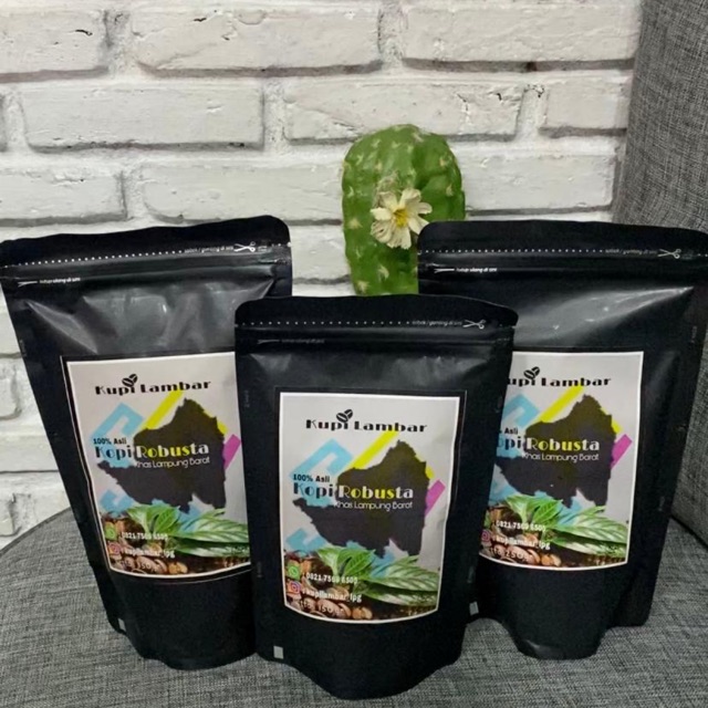 

kemasan Kupi lambar 250g