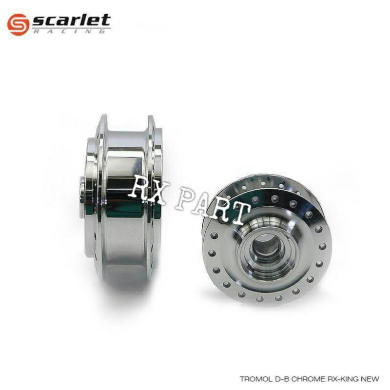 Tromol Set Depan Belakang Chrome Tromol Rx king Rxking