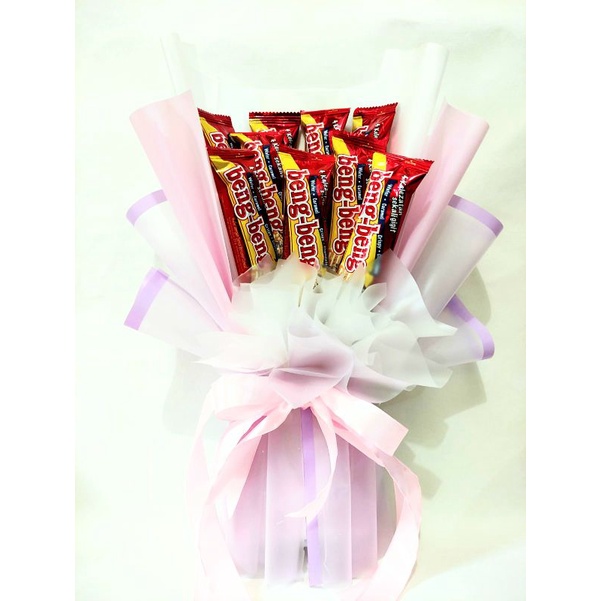 

buket beng beng / buket wisuda / buket snack / buket coklat