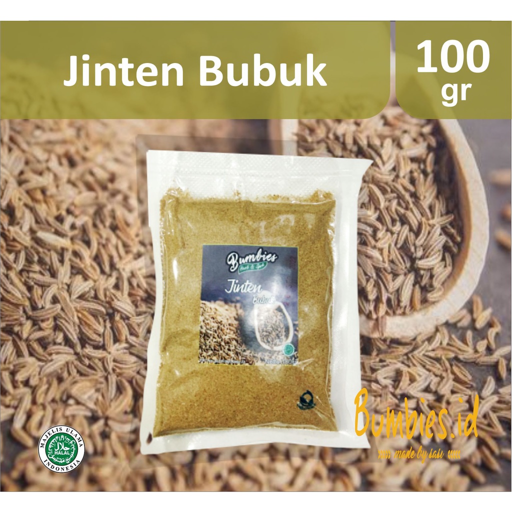 Jinten Bubuk 100gr 𝘽𝙪𝙢𝙗𝙞𝙚𝙨 𝙃𝙚𝙧𝙗 𝙖𝙣𝙙 𝙨𝙥𝙞𝙘𝙚𝙨/ Jinten Premium/ Jinten Maasak/ Rempah Rempah