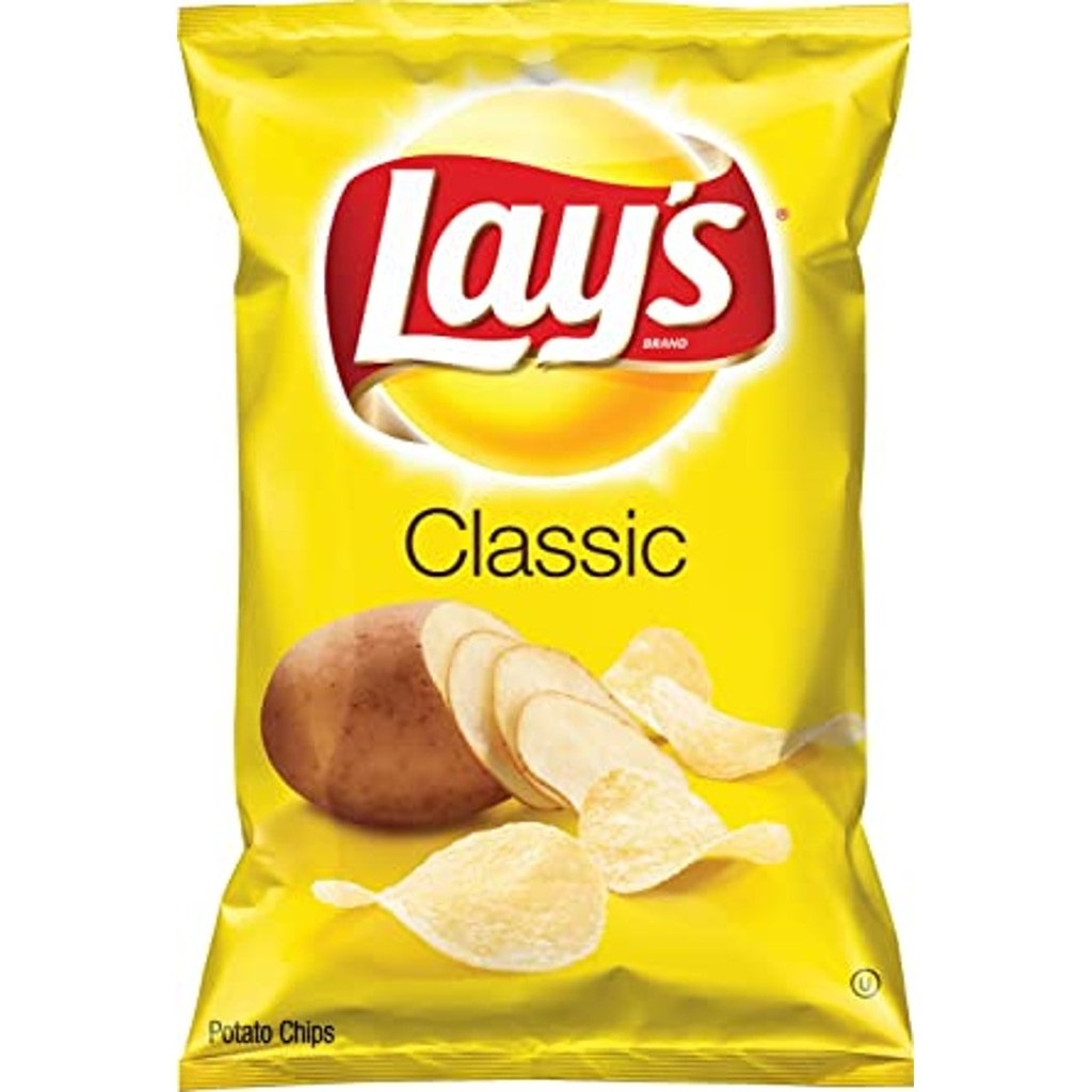 

LAYS Salt Vinegar / Cheddar n Sour Cream Bag 6.5 Oz (PROMO BUY 1 GET 1 FREE)