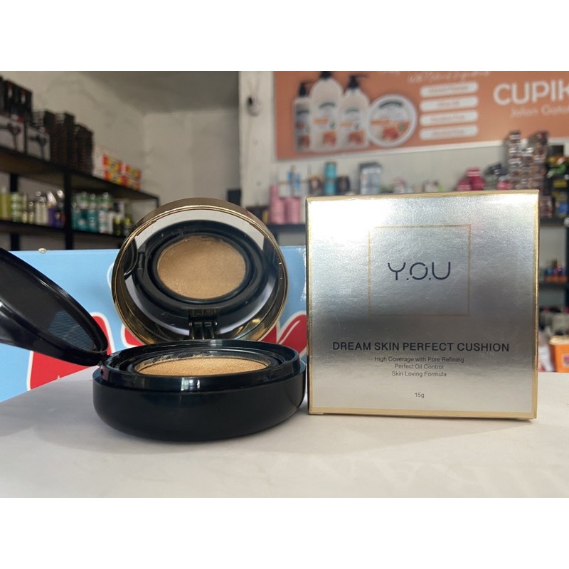 Y.O.U dream skin perfect cushion -- you the gold one dream cushion