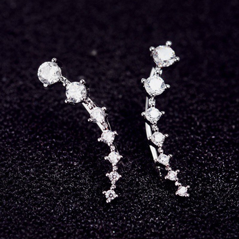 ♥TASBLUE♥H78 ANTING WANITA IMPORT MURAH REAL PIC Accesories Anting Rantai Panjang-2