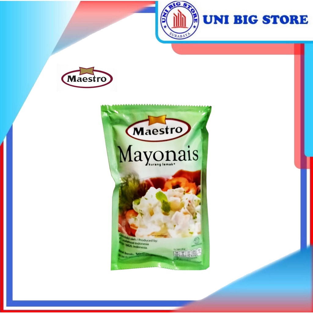 

MAESTRO Mayonnaise 100 gr Mayo Mayones Mayonnais