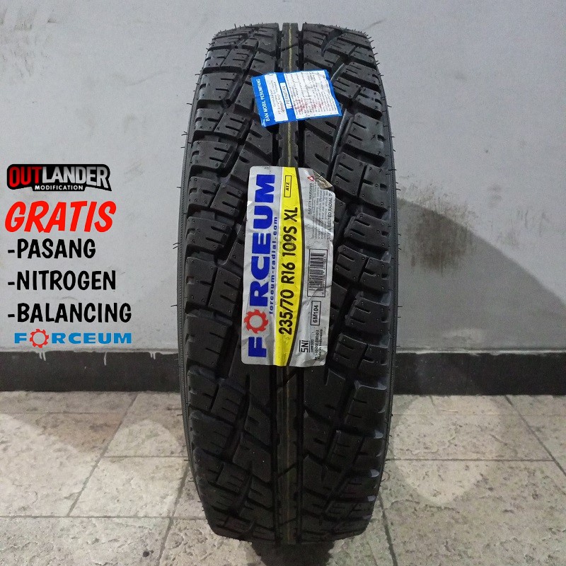Ban Mobil Tubles Murah Ring 16 Semi Offroad Forceum Atz 235 70 R16 Terios Rush