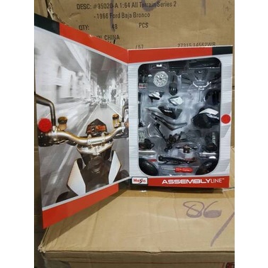 BISA COD Maisto Assembly 1:12 Ktm 690 Duke DISKON