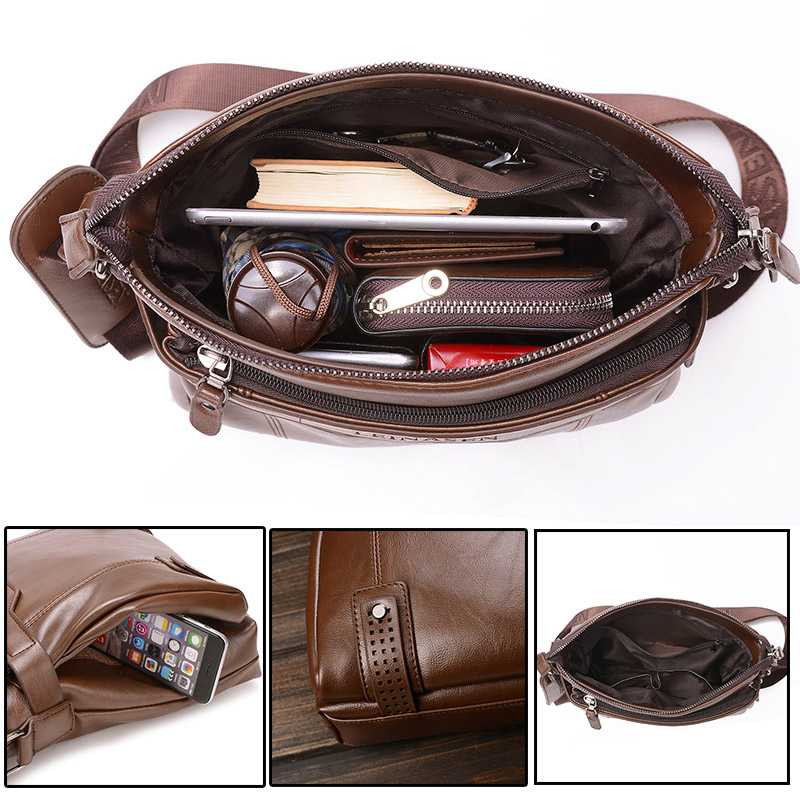 MLNSHP Rhodey Tas Selempang Messenger Crossbody Bag Pria - 15036