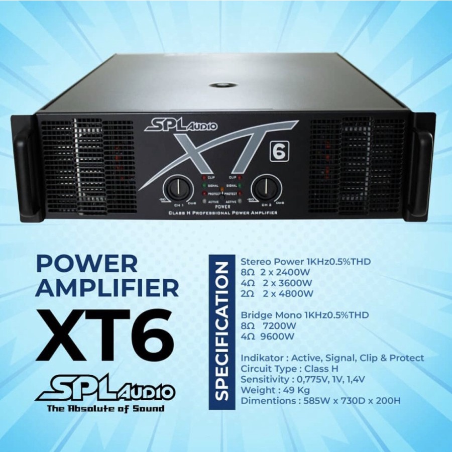 POWER SPL AUDIO XT 6 Subwoofer