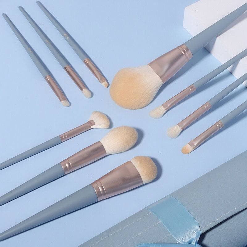 LF - Kuas Make Up Set Wajah Isi 10Pcs Brush Makeup Cosmetic Kuas06