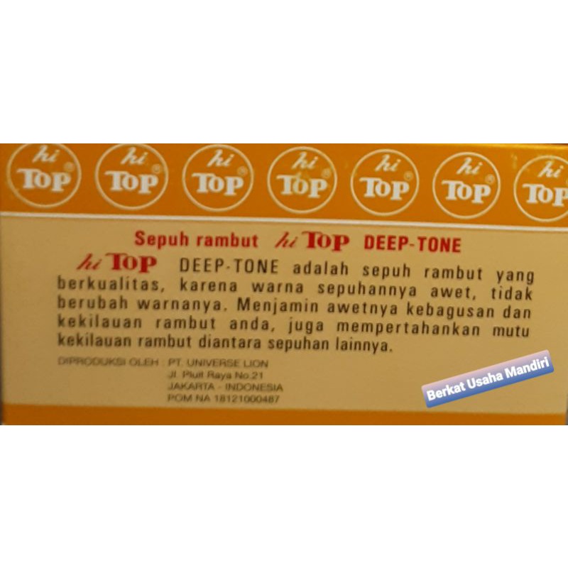 hi Top Deep-Tone (sepuh rambut)