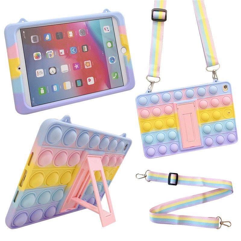 Case Pop it Rainbow Terbaru iPad Pro 11 inch 2021 / 2020 Silikon Casing Cover Ipad