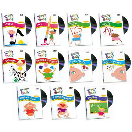 DVD ANAK CERDAS : Brainy Baby, Bagus untuk Kecerdasan anak anda.