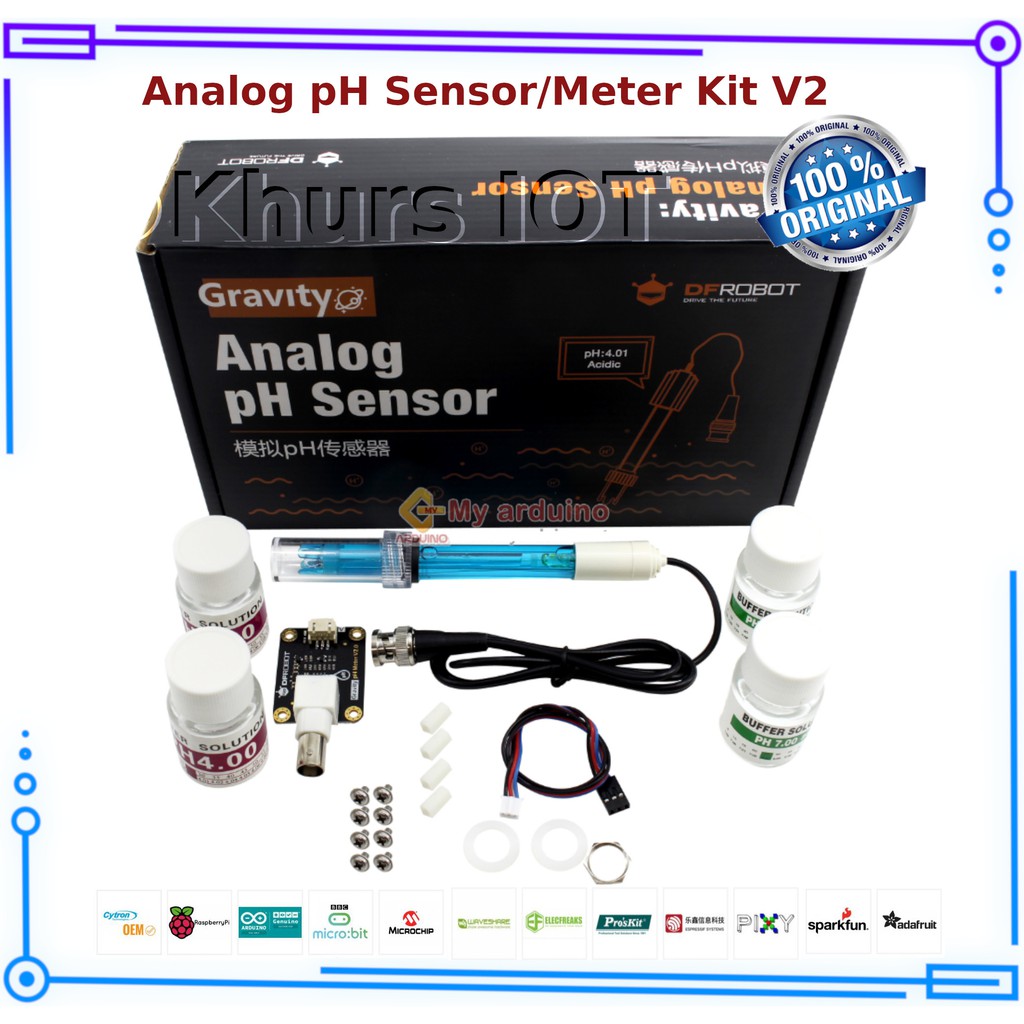 Jual DFRobot Analog pH Sensor/Meter Kit V2 Shopee Indonesia