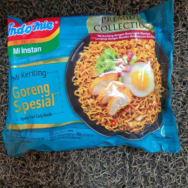 

Indomie mi Keriting Premium Collection 90gr