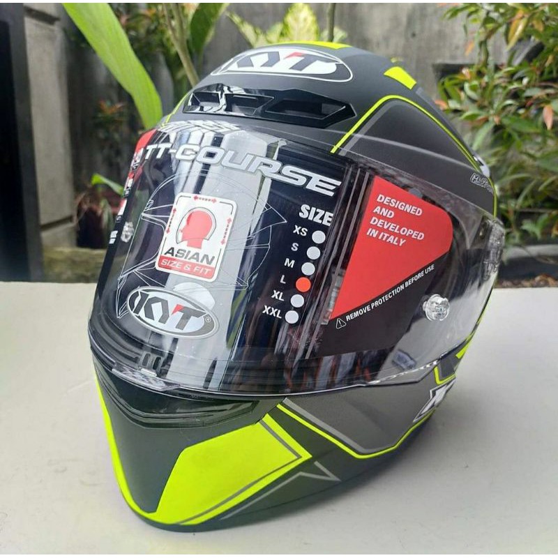 KYT TT COURSE TOURIST YELLOW