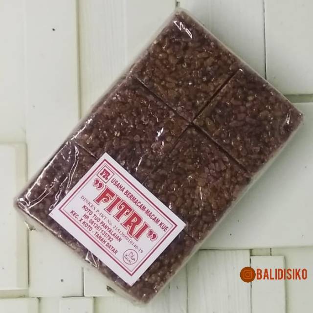 

Kipang Beras Ketan Padang 12 Pcs 200 gr