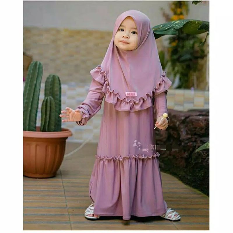 Gamis anak 3-4tahun