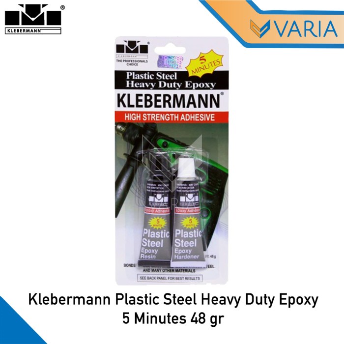 Klebermann Plastic Steel Heavy Duty Epoxy Adhesives 5 Menit 48 gr