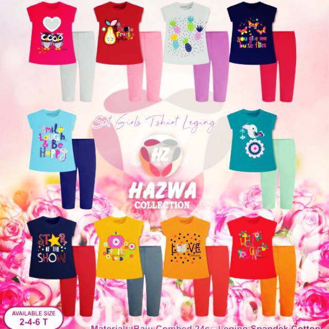 Hazwa kids set leging