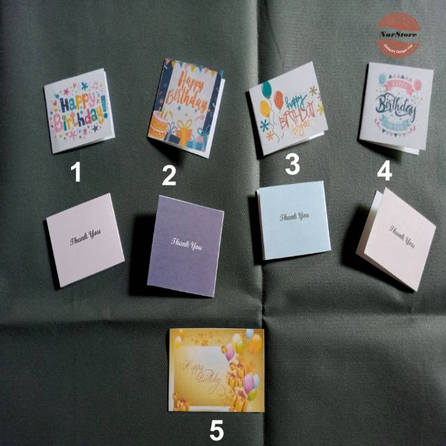 Kartu Ucapan Happy Birthday // Kartu ucapan ultah