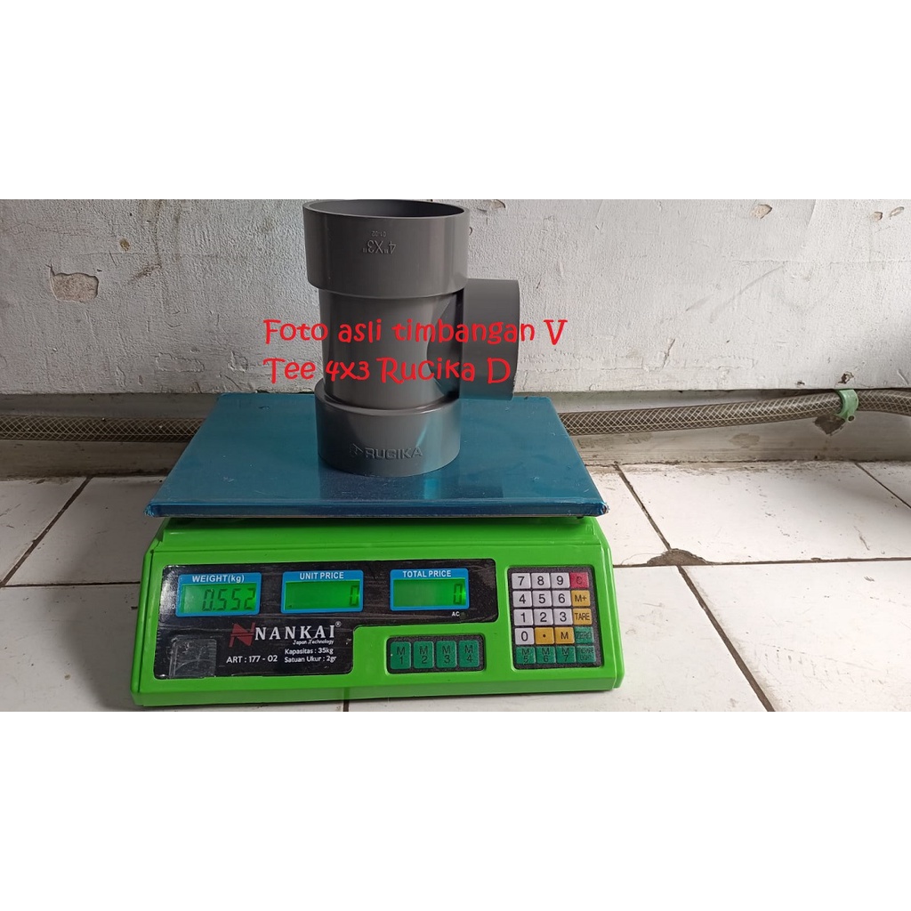 Tee 4&quot; juga tersedia V Tee Reducer 4x2 4x3 Rucika AW D cabang pembuangan air atau udara PVC ledeng T Vlok V.tee bisa untuk sambungan semua merk pipa pralon paralon rucika wavin triliun intilon vinilon champion pacific maspion alderon supralon winlon dll