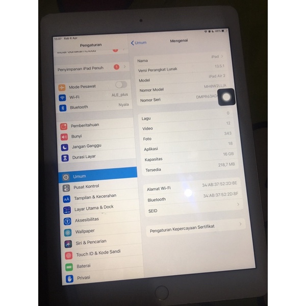 ipad air 2 16 gb wifi only bypass
