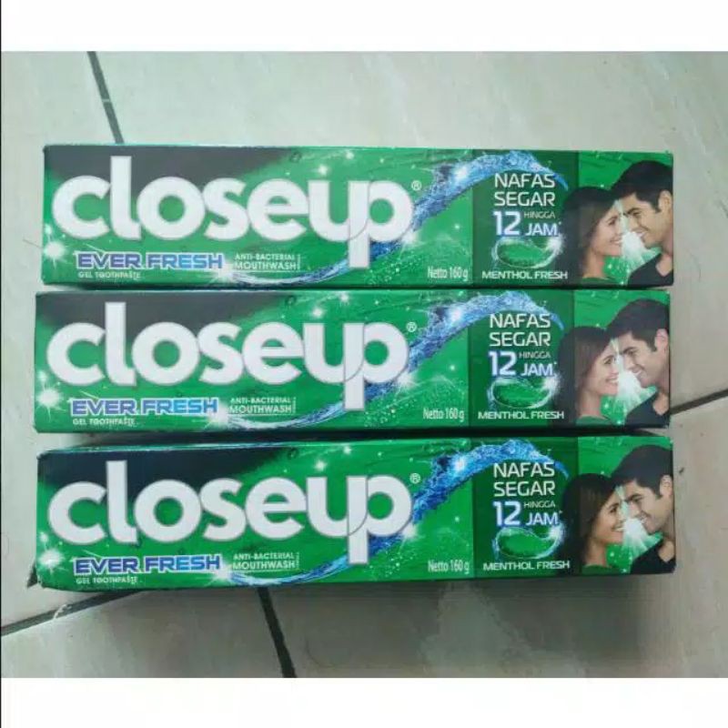 PASTA GIGI CLOSE UP menthol fresh 160gr - odol