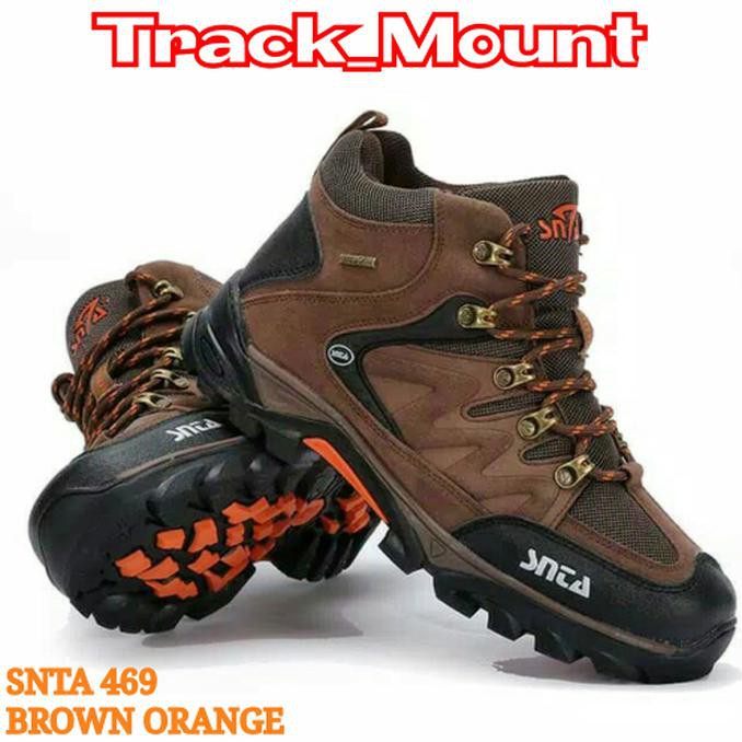 SEPATU SNTA 469 ORIGINAL - Cokelat Tua