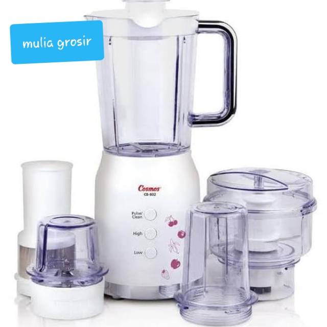 Blender Cosmos Plastik 4in1 1.2L CB 802