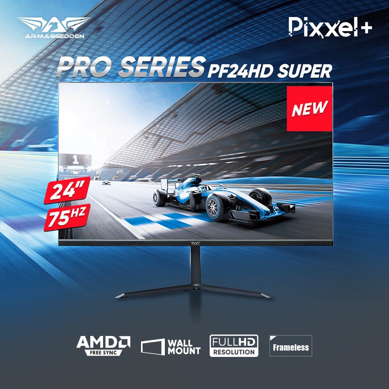 Led 24inch wide FULLHD Armageddon Pixel+ PF24HD Gaming Monitor