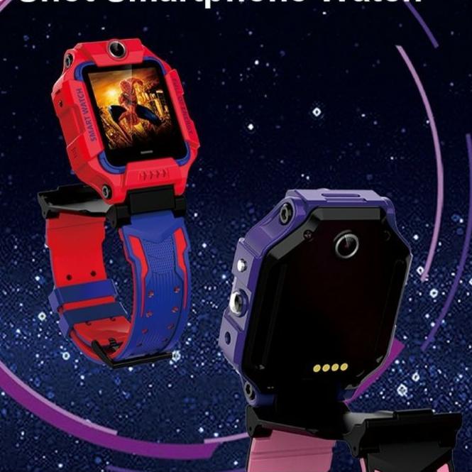 ◊ Jam Tangan Imo Anak Anti Air Z5 / Z6 Gps Tracker Sos Memantau Lokasi Anak Imei Aktif ☟