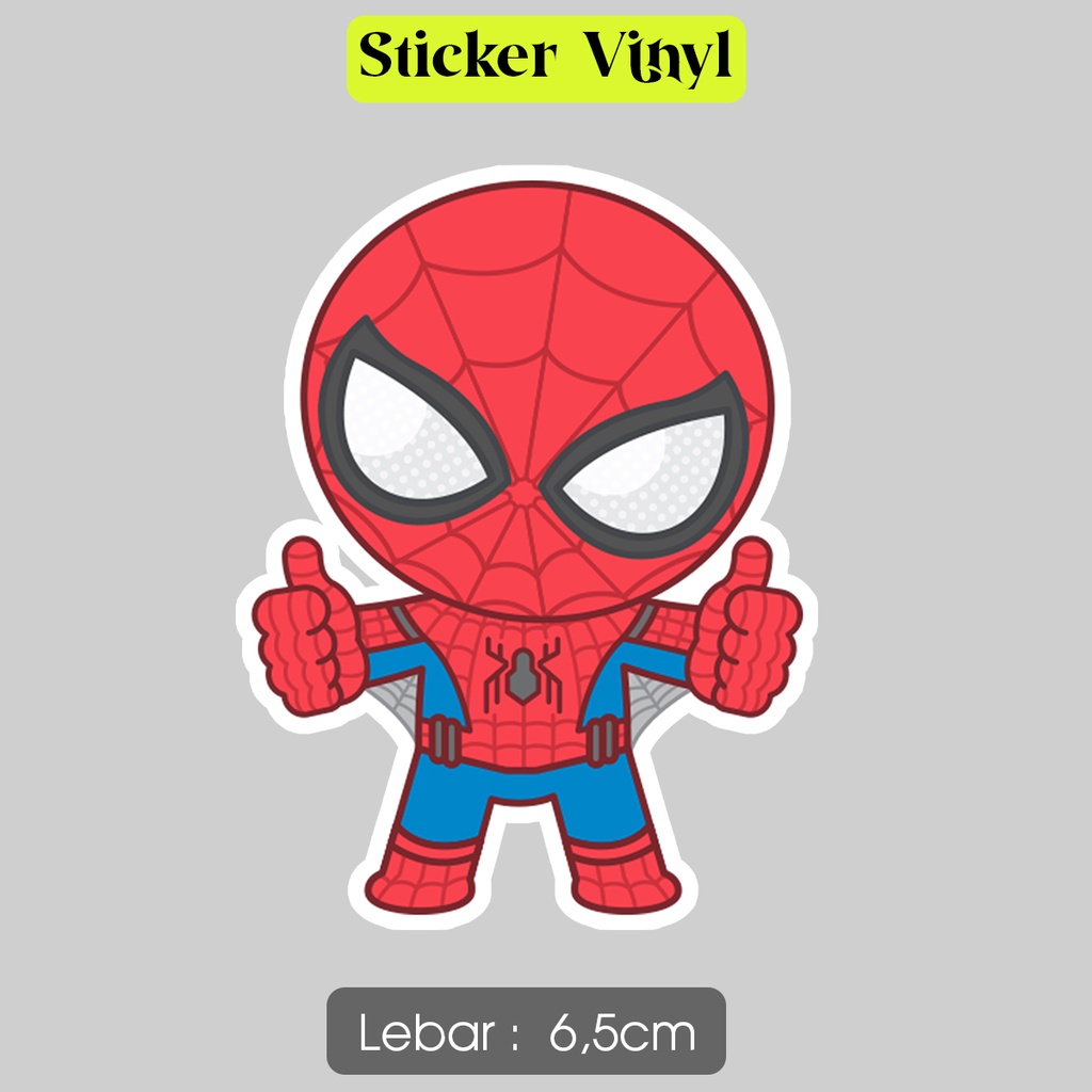 

Stiker Spiderman Approve By Spidey Sticker Vinyl Satuan Anti Air