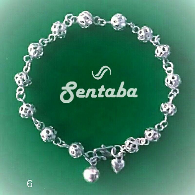 Gelang Perak Dewasa, Perak Murni 999